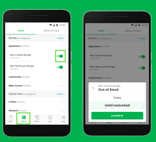 Learn how to use the features in your GrabFood Merchant App - Merchant