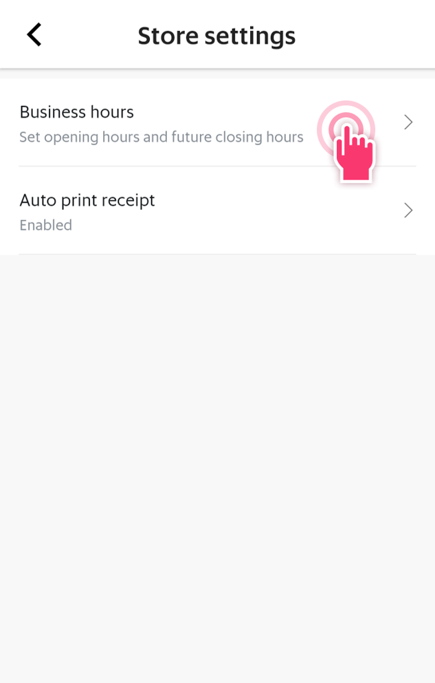 How To Schedule Special Opening Closing Hours Merchant