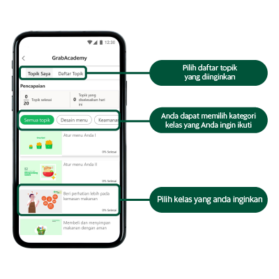 Pusat Belajar Bisnis Secara Online Hanya Di Grabacademy Merchant